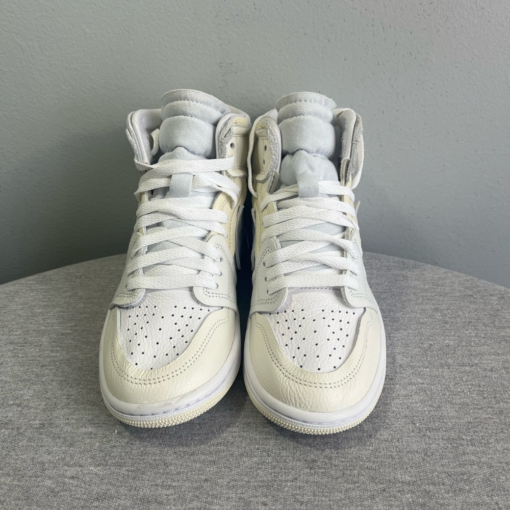 Nike Jordan 1 MM High White Pure Platinum Women's Shoe Size 6.5 FB9891-100​​ - Picture 3 of 11